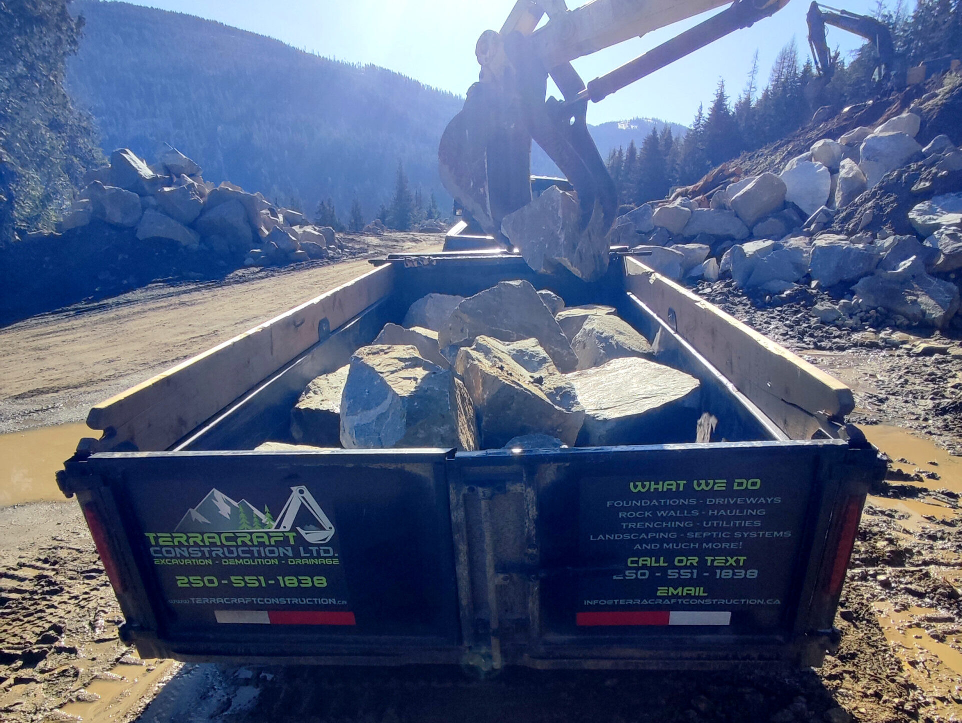 Loading Rocks - Nelson, BC