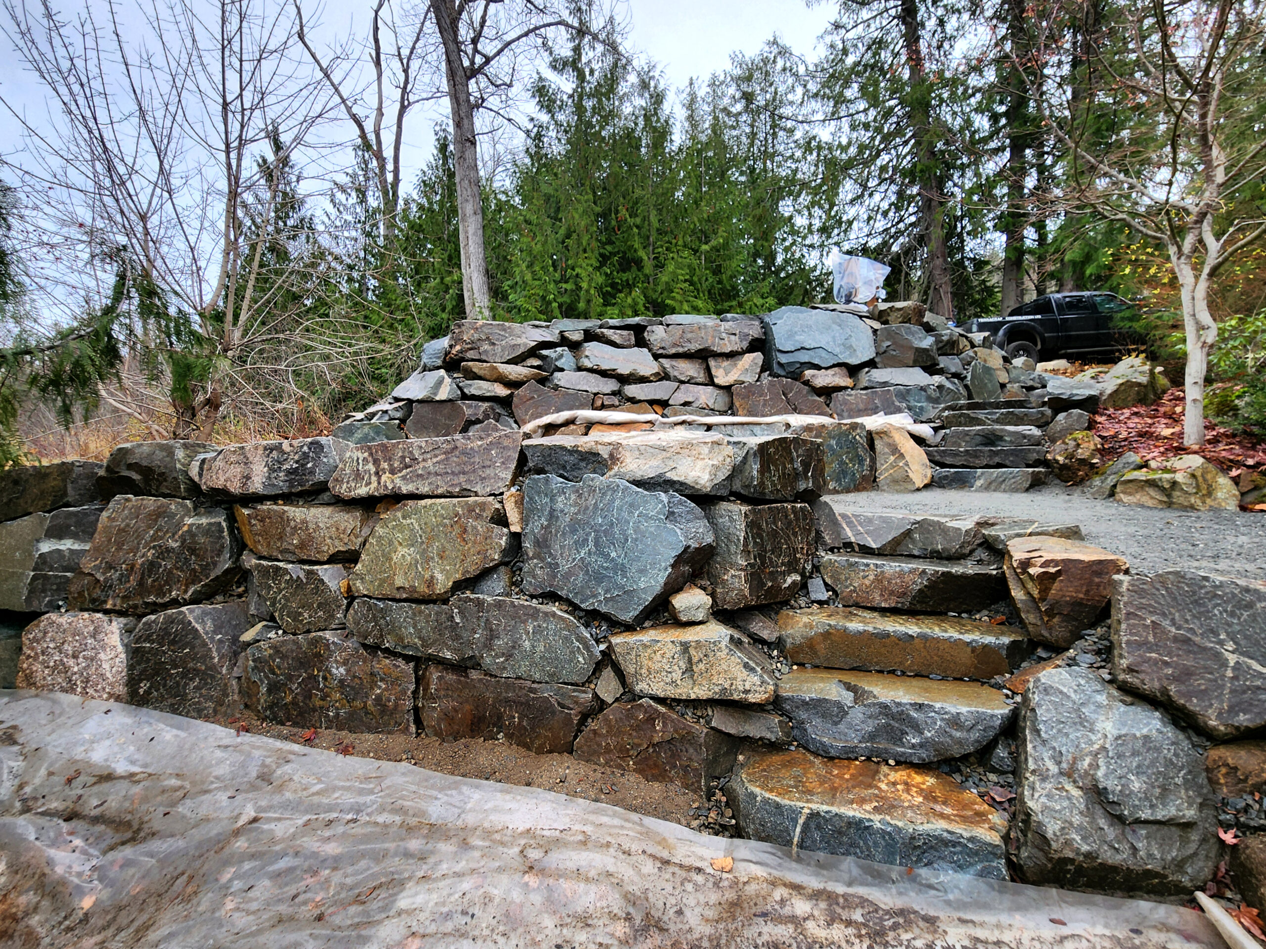 Rock Walls - Proctor, BC